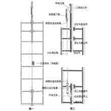 垂直生命线组件8mm发电站水库检修爬梯高空作业一套