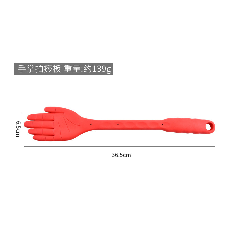 Meridianos y canales de doble cara palma de goma de silicona palma de goma