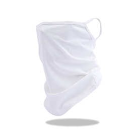 面罩骑行防飞沫亚马逊运动防风新款黑白头巾 防尘防晒挂耳头套