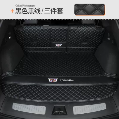 Trunk Mat — for 2025 Cadillac - main-cushion-backrest-three-piece-set-in-black-20-24-cadillac-xt5