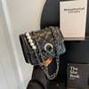 Chain from pearl, shoulder bag, fashionable one-shoulder bag, 2022 collection, Korean style