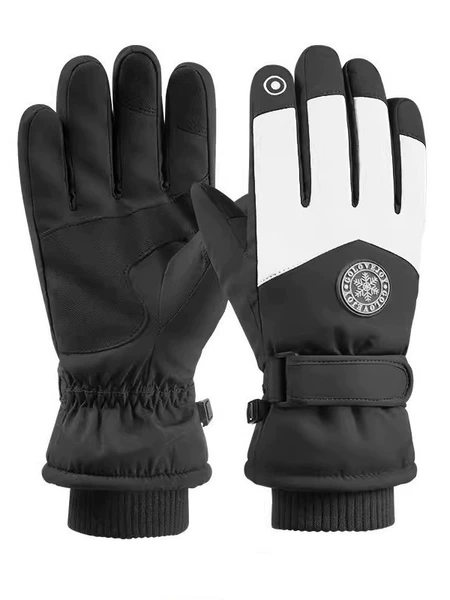 Snowflake black with white
