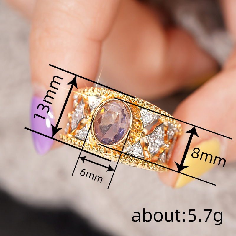 fashionable elegant ring