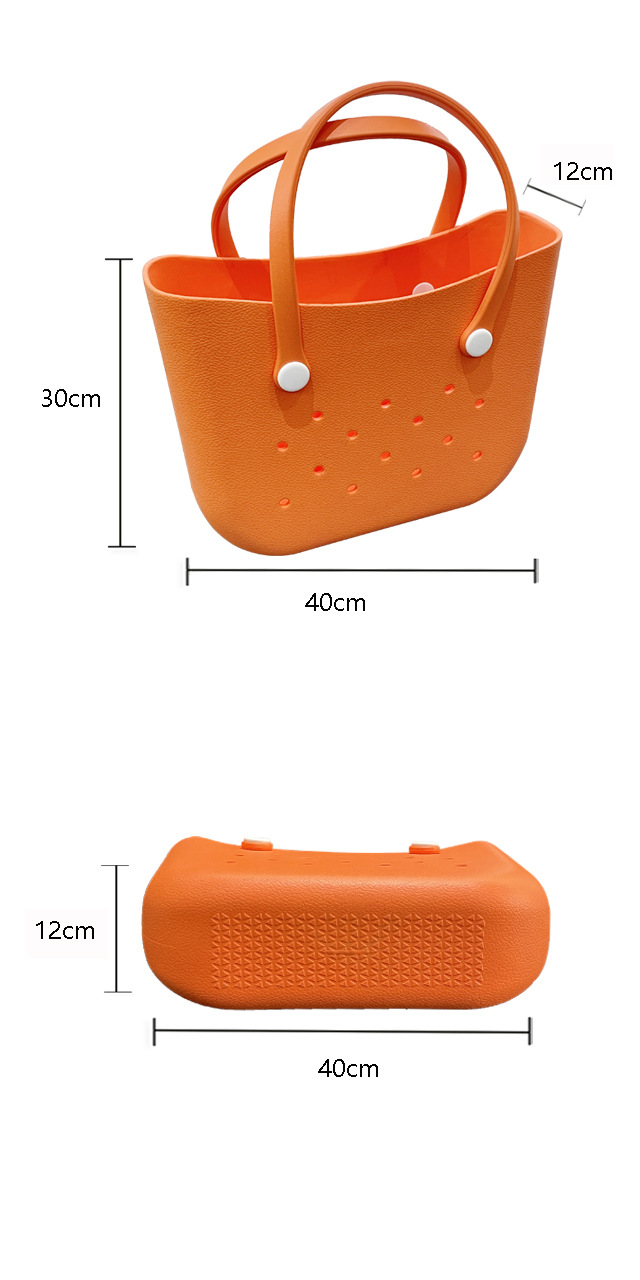 1696g Weight Open Closure Type Double Handle Strap Type Handbag Bags Type Casual, Daily Occasion EVA Material Solid Color Pattern All Seasons Season Women's Gender Streetwear Style Square Shape Women's EVA Solid Color Streetwear Square Open Handbag 无