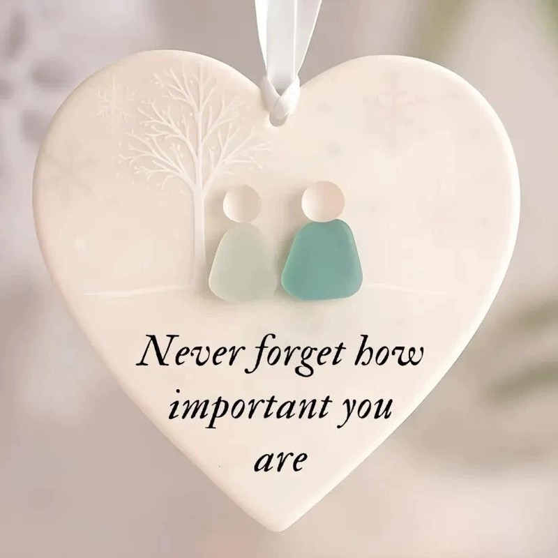 亚马逊新款Friendship Ornaments ForTure Friends友谊亚克力挂件|undefined