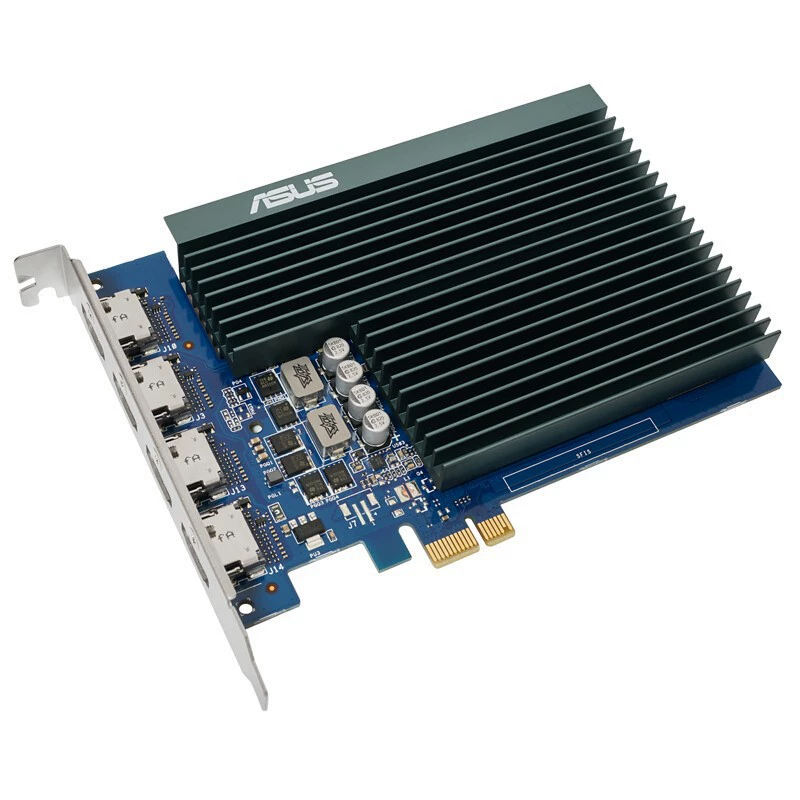 Applicable to ASUS GT730 4H SL 2G D5 Multi -screen graphics card Stock projection support 4 screen HDMI losses