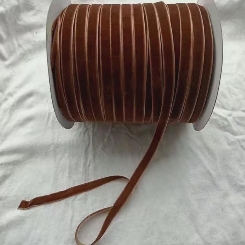 Cinta de Terciopelo de 6-38 mm para Decoración de Bodas y Fiestas, Regalo Hecho a Mano