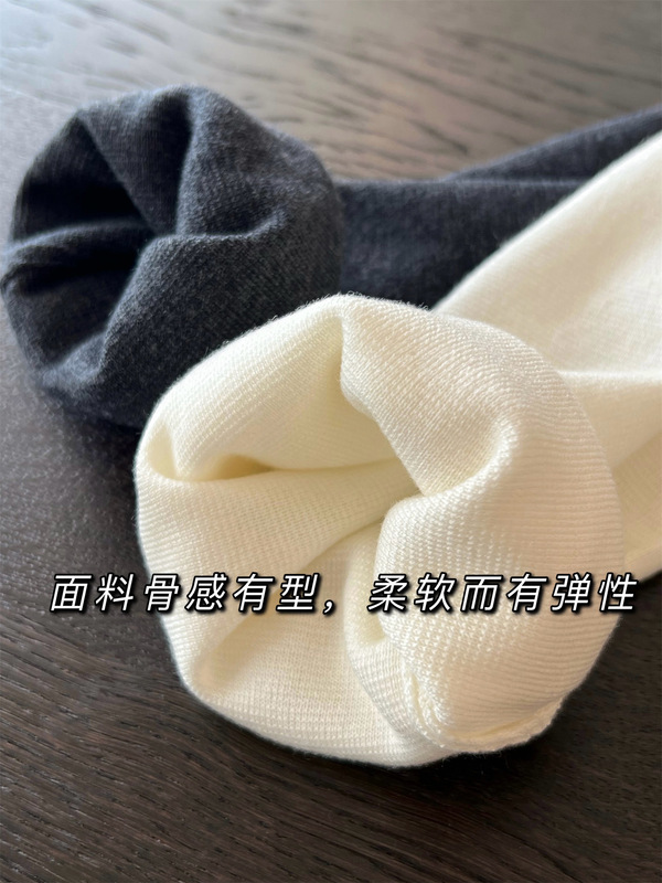 智性时装 羊毛正肩POLO翻领衬衫长袖针织开衫外套女秋新款M1674|undefined