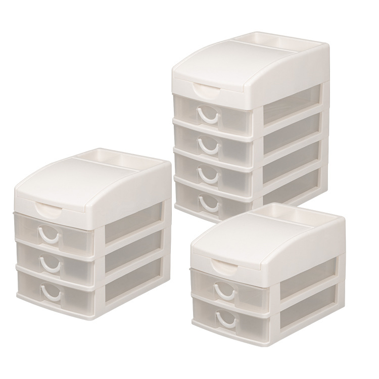 Gabinete de almacenamiento de plástico Shunxing para escritorio, gabinete multifuncional creativo de varias capas, tipo cajonera, caja de almacenamiento para estudiantes.