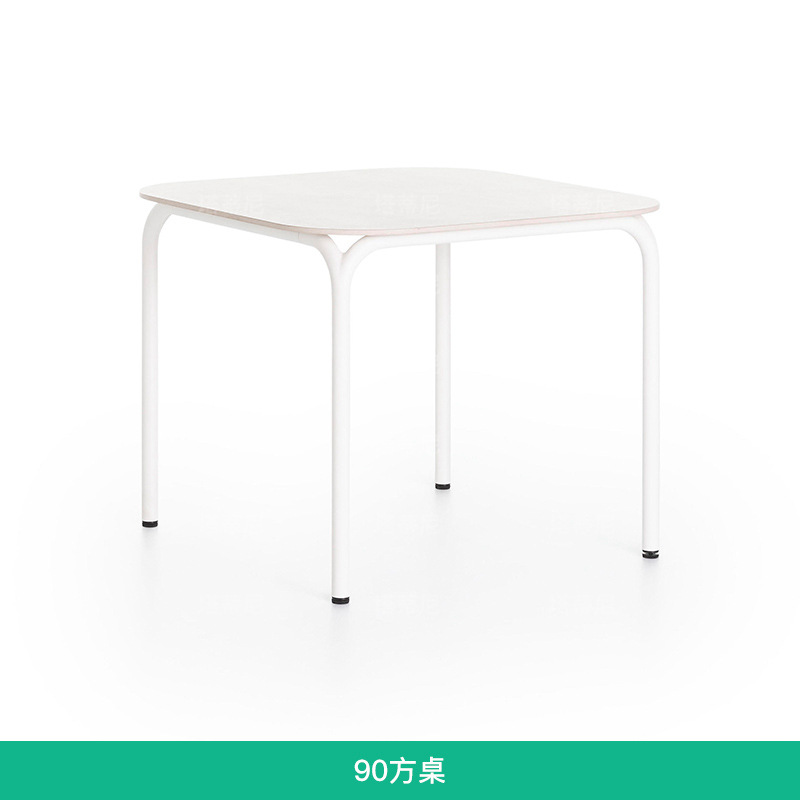 Mesa y silla al aire libre, patio, villa, ocio, aleación de aluminio de aluminio impermeable, protección solar, jardín, alojamiento residencial, balcón al aire libre, combinación de mesa cuadrada image 9