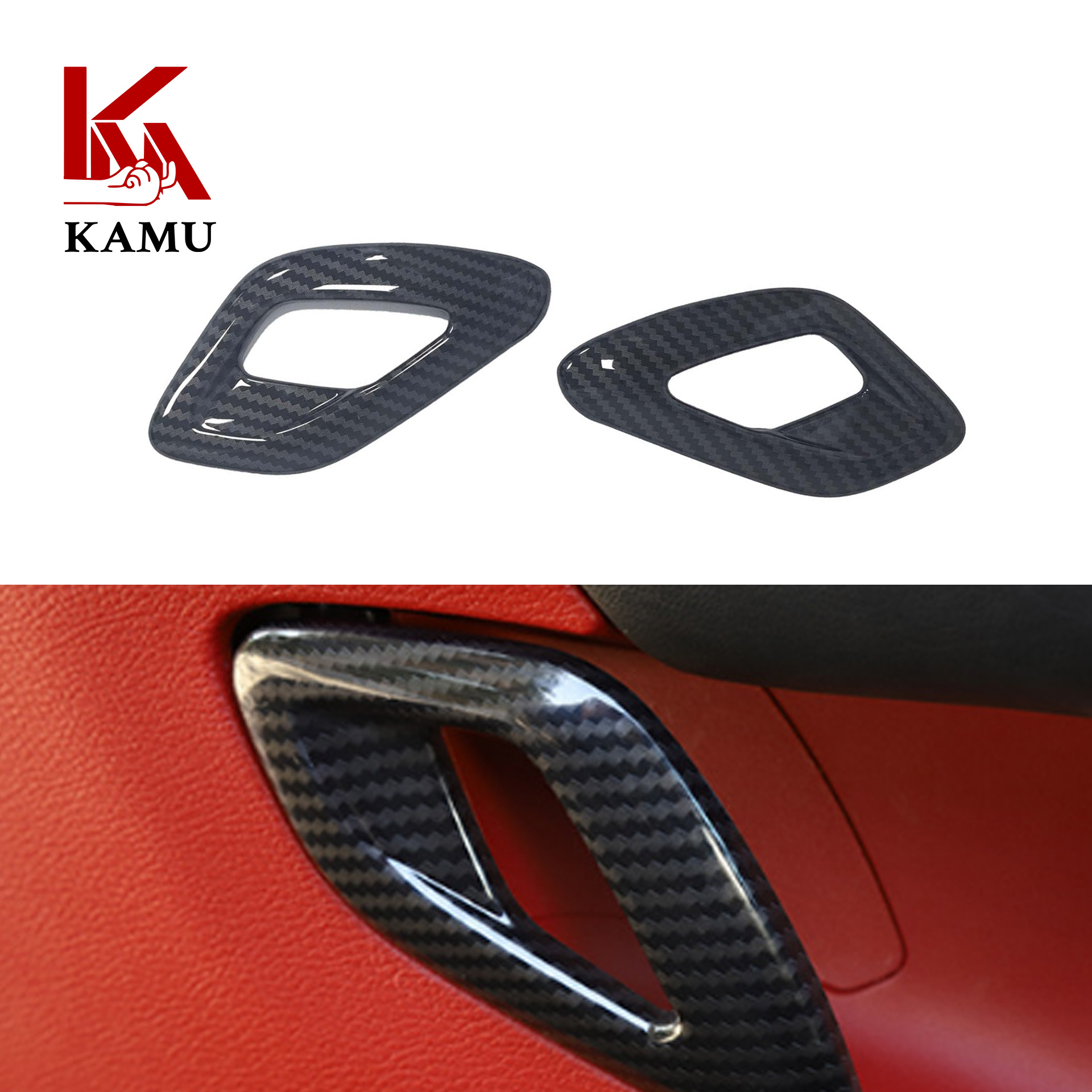 Suitable for Dodge Challenger Dodge Challenger carbon fiber pattern interior exterior navigation steering wheel gear