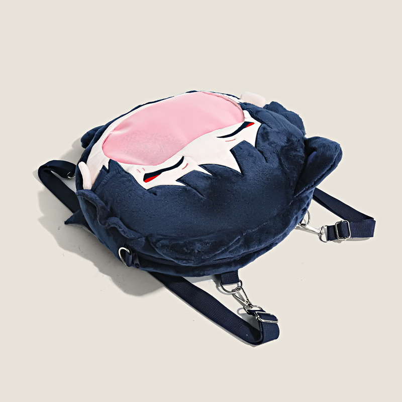 Functional Backpack Bags Type Casual, Shopping Occasion Plush Material Cartoon Character Casual Shopping Women's Backpack Functional Backpack