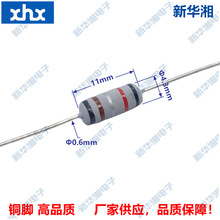 线绕电阻 绕线电阻KNP RXF 1W 2WS 0R01G 0E01 2%
