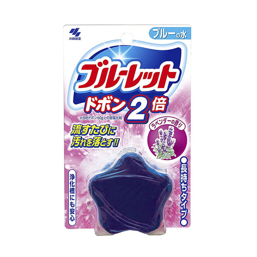 日本进口小林马桶清洁块120g清新芳香卫生间厕所去污去异味洁厕宝