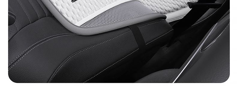 Car cushion four seasons universal women's cute cartoon bear cushion summer ice silk breathable non-slip seat cover