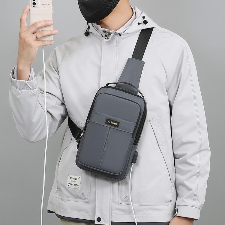 Men's Crossbody Bag Oxford Cloth Shoulder Backpack For Men_voghion.com