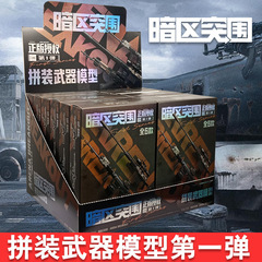 暗区突围拼装枪武器模型第一弹周边玩具手办枪械挂件积木游戏同款