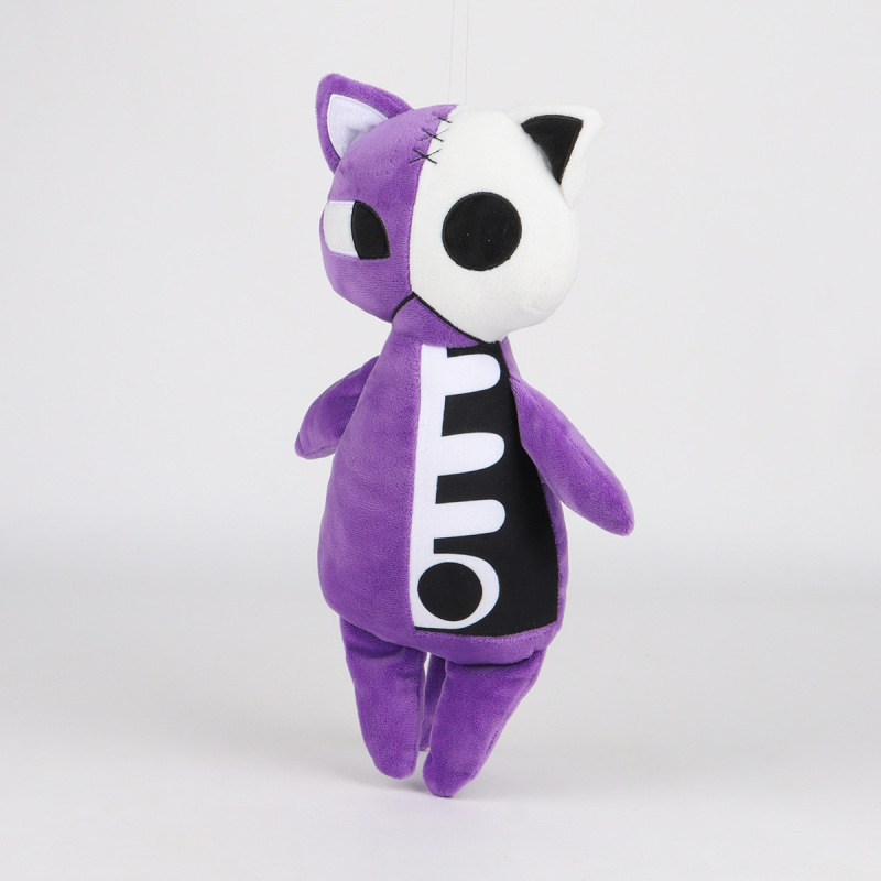 跨境新品panty and stocking吊带袜天使2骨头猫毛绒玩具周边公仔|undefined