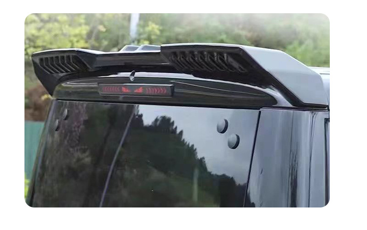 Suitable for Beijing BJ40 modified rear spoiler sports kit, tailgate roof wing, fixed wind wing decorative accessories