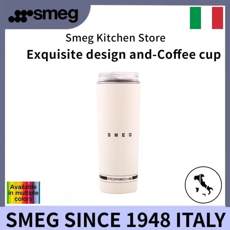 SMEG Supercar Racing Co-branded Travel Thermos Cup 550ML Car Portable Coffee Cup Wholesale