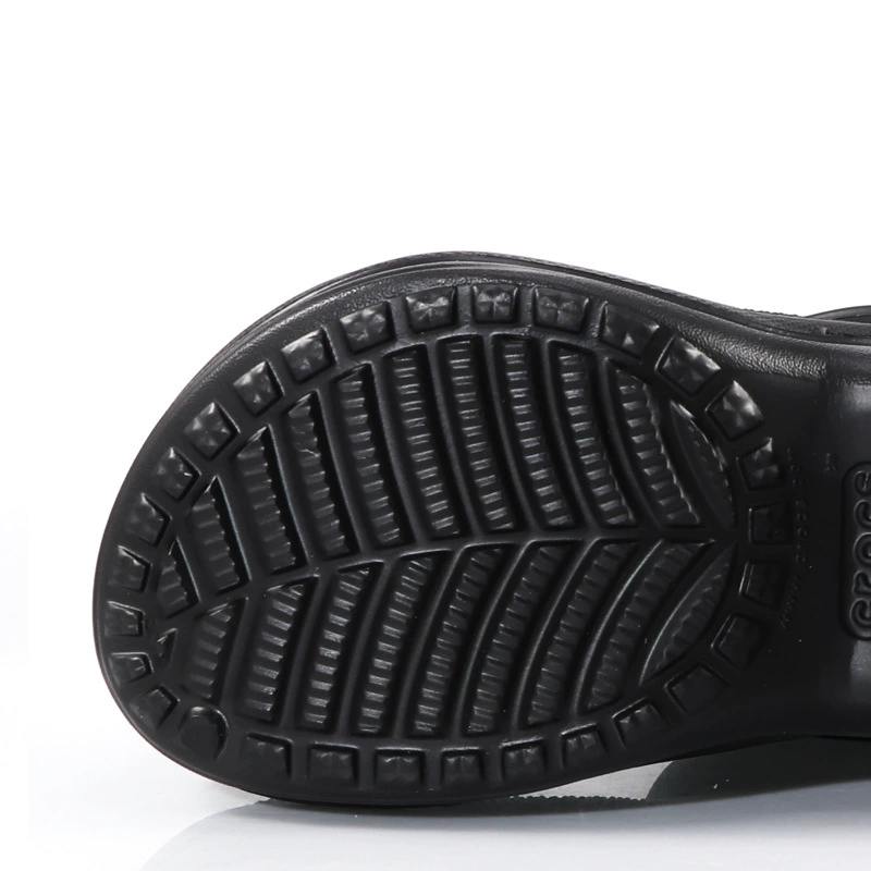 Слеперы в стиле Crocs, универсальная модная обувь для пляжа с платформой и каблуками, нескользящие мюли