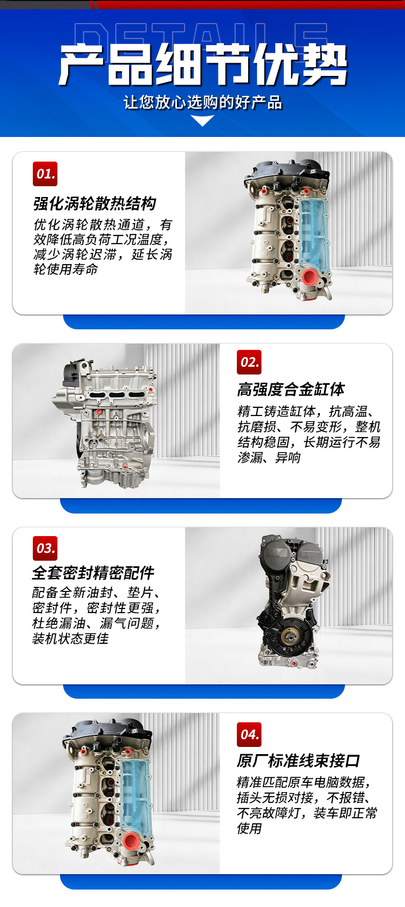 Compatible with the new Geely JLH-3G15TD engine for Bin Yue, Xing Yue, Borui, Lynk & Co, and Boyue 1.5T engines