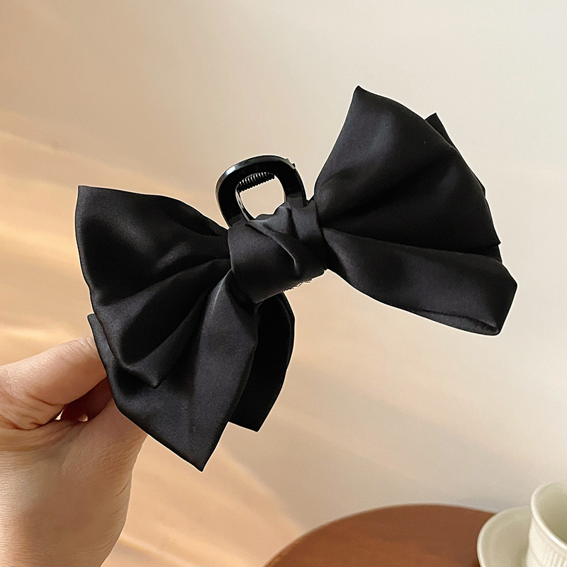 Accesorios para el cabello de pinza de tiburón de acrílico grande de Corea, clip de agarre para el cabello de disco simple, tocado de horquilla de cabeza femenina al por mayor