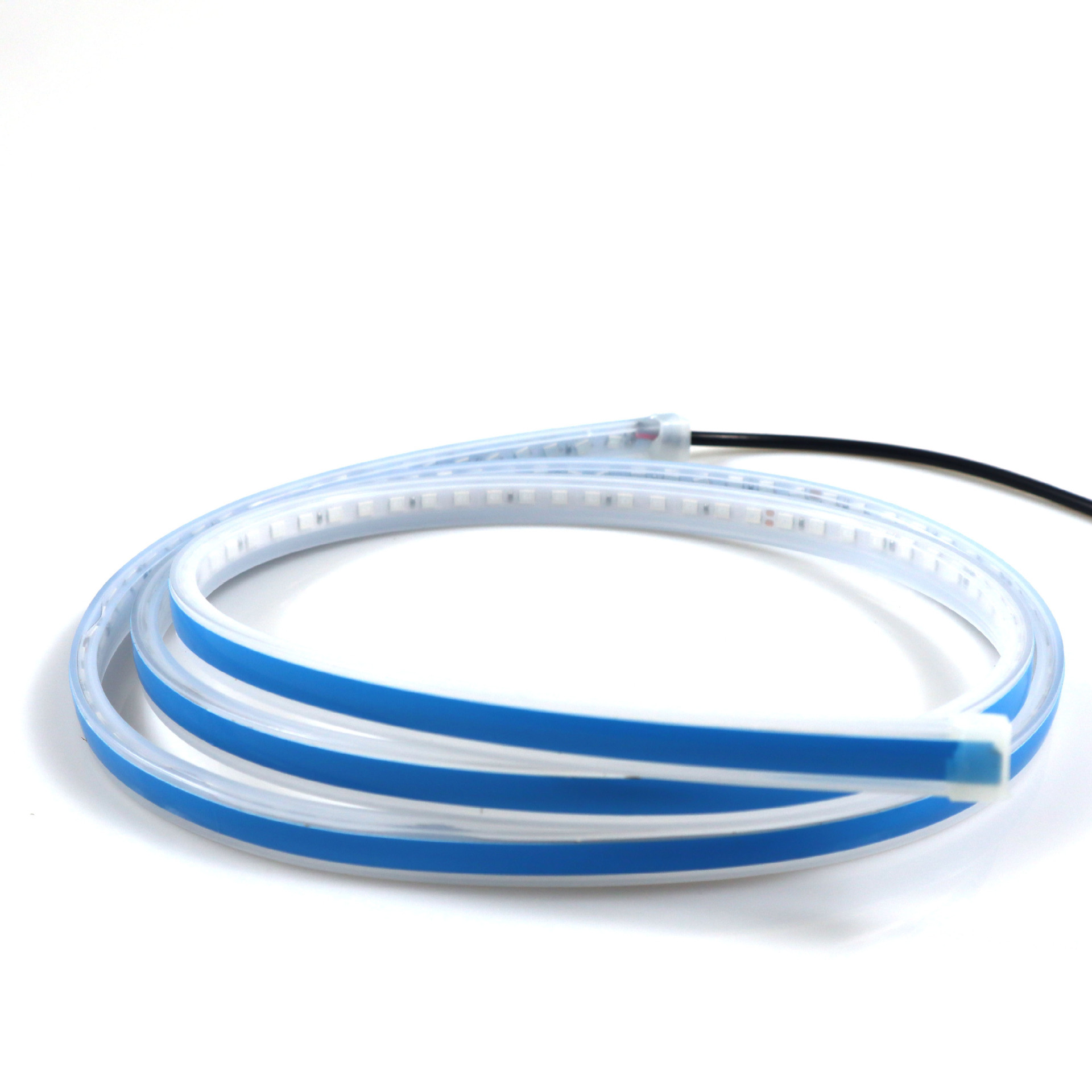 El coche comienza a escanear a través de tipo diurno luz de la cubierta de luz Campana luz decorativa Media Net LED luz modificada