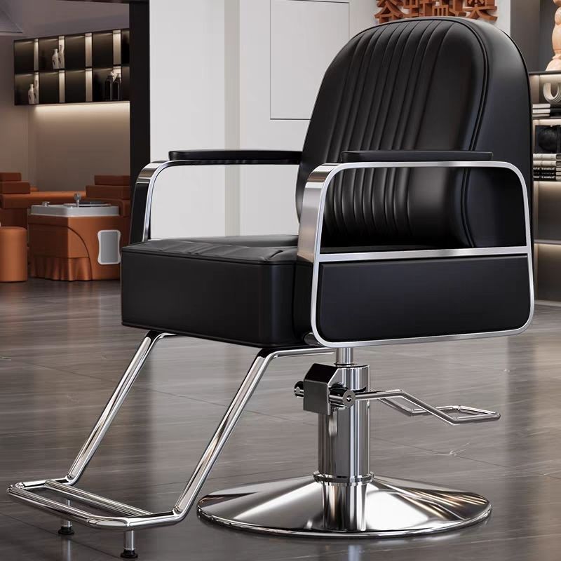 silla especial de peluquería, taburete de corte de pelo especial de peluquería de alta gama, asiento elevador, área de cremado, silla de peluquería