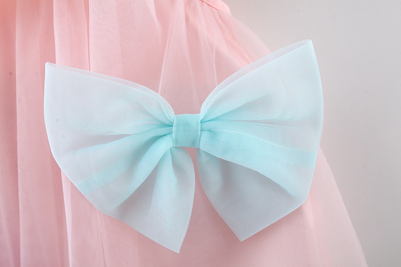 Cute Bow Knot Cotton Girls Dresses display picture 8