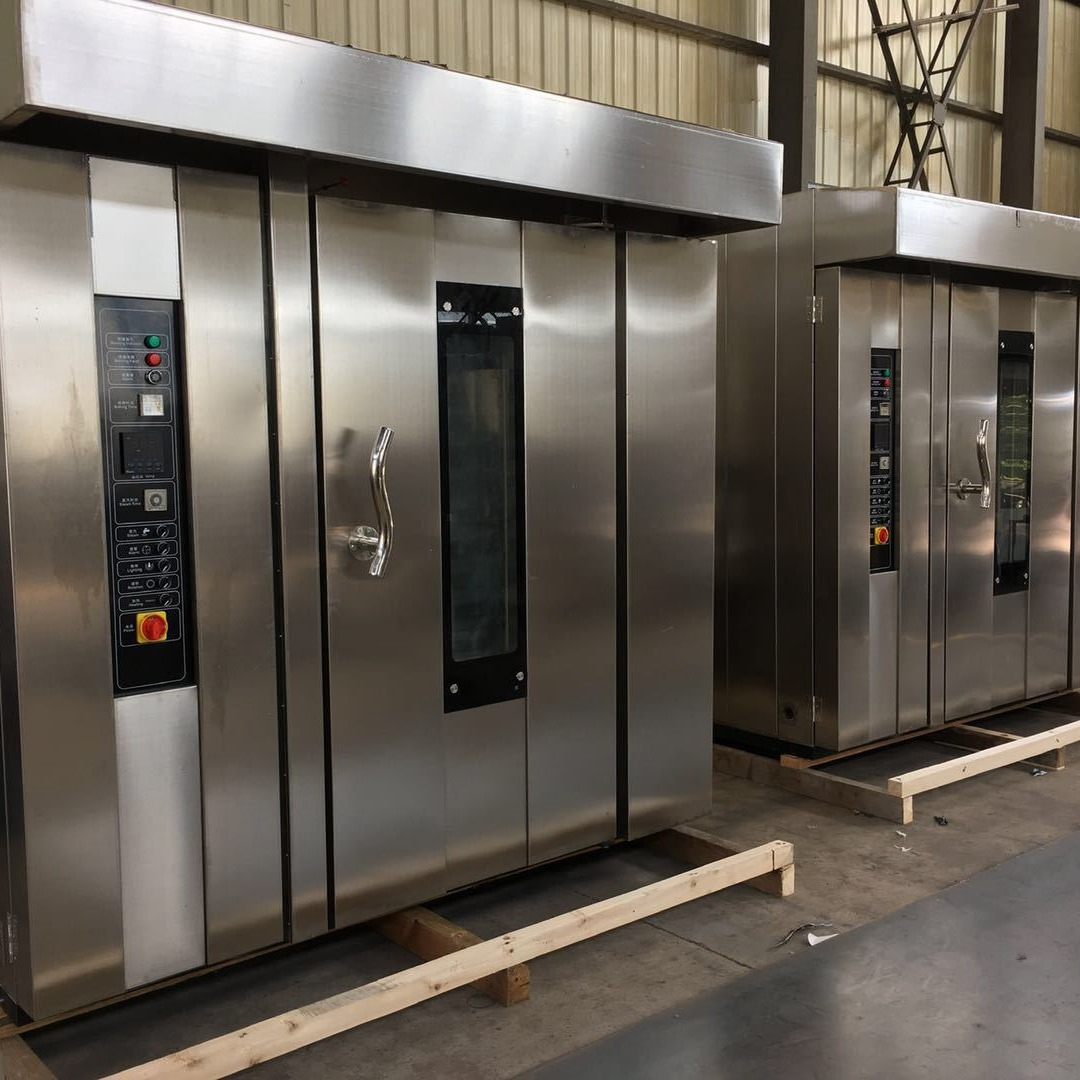 厂家供应 32盘燃煤热风旋转炉 电热型食品烘焙设备