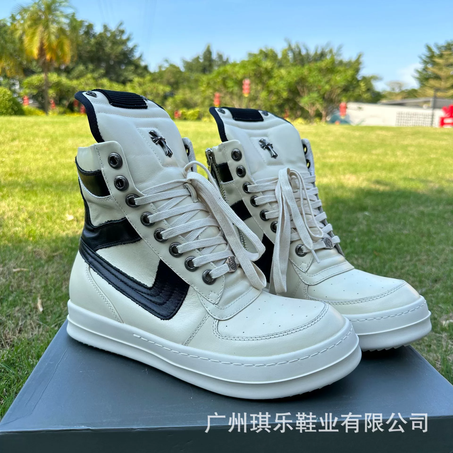 RO обувь с большим крючком Kro кожаная обувь с высоким берцем мужские европейские и американские темные туфли на толстой подошве, увеличивающие рост повседневные короткие сапоги для пар