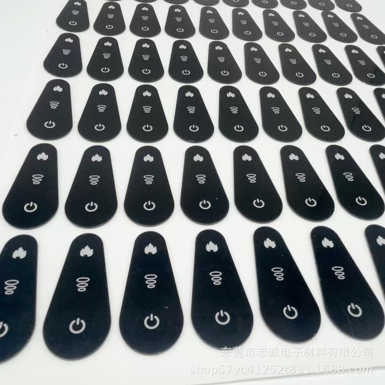 东莞厂家加 工电镀半透PC数显视窗保护镜片智能电子产品数显面板