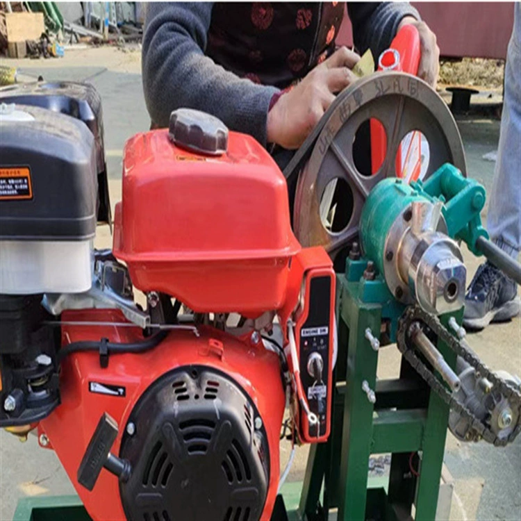 Бензиновая машина для приготовления риса с двумя головками, машина для приготовления полых кукурузных палочек с корицей, машина для приготовления риса с двумя головками и фонариком