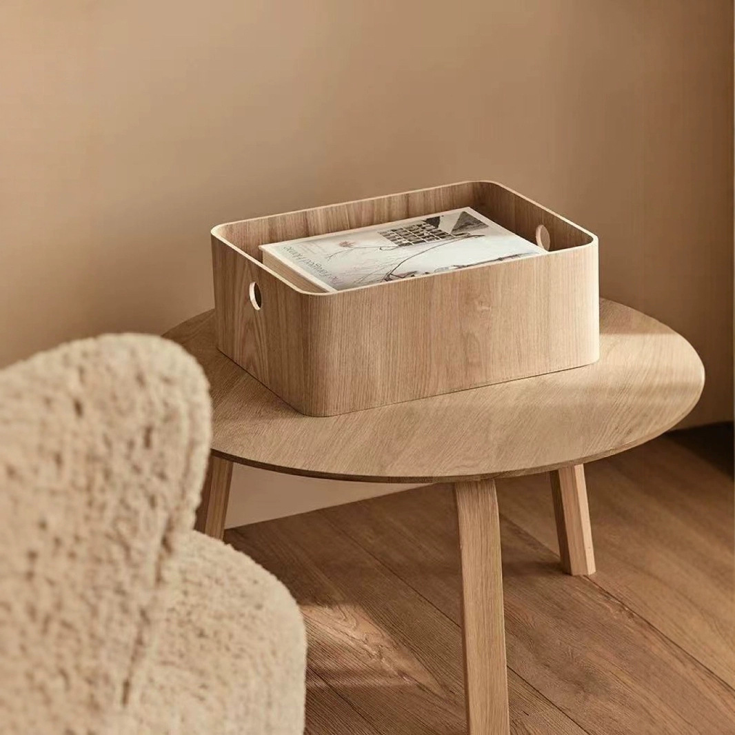 Hörnförvaringsfack i trä för hemmakontor och aromaterapi_voghion.com