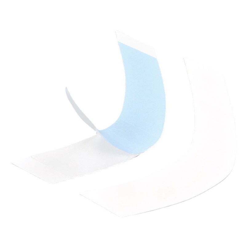 Americano azul caucho encaje sombrero peluca película de doble cara adhesivo reemplazo del cabello tejido del pelo película de proteína biológica delgada súper pegajosa