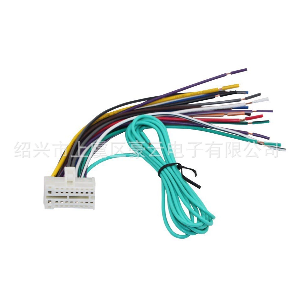 Применимо для CD-CD-машины Golle 18-контактный хвост проволоки шнур светло-зеленый провод 177 см экспортируемый автомобиль модификация