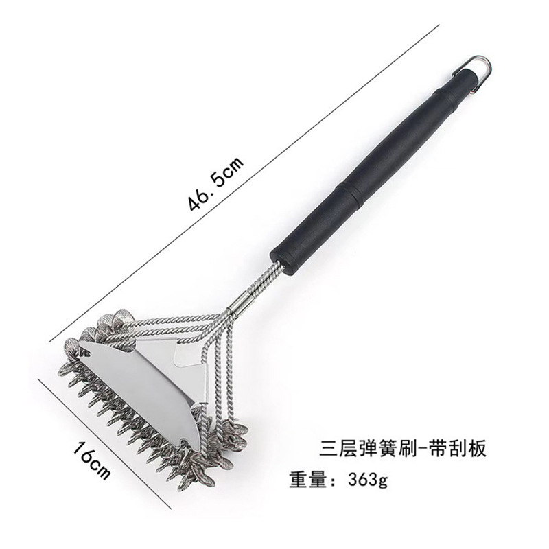 国境を越えたBBQ清掃用バーベキューブラシ、ワイヤーブラシ、バーベキューグリルネット、バーベキューオーブン用ワイヤーブラシ、清掃ブラシ、バーベキュー道具|undefined