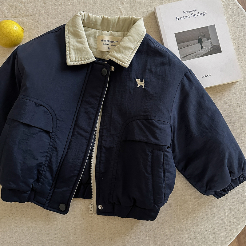 Boys' Winter Coat 2025 Winter Coat for Young Children, Thickened Stylish Cotton-Padded Warm Coat for Babies, Wholesale Boys' Winter Coat 2025 Winter Coat for Young Children, Thickened Stylish Cotton-Padded Warm Coat for Babies, Wholesale