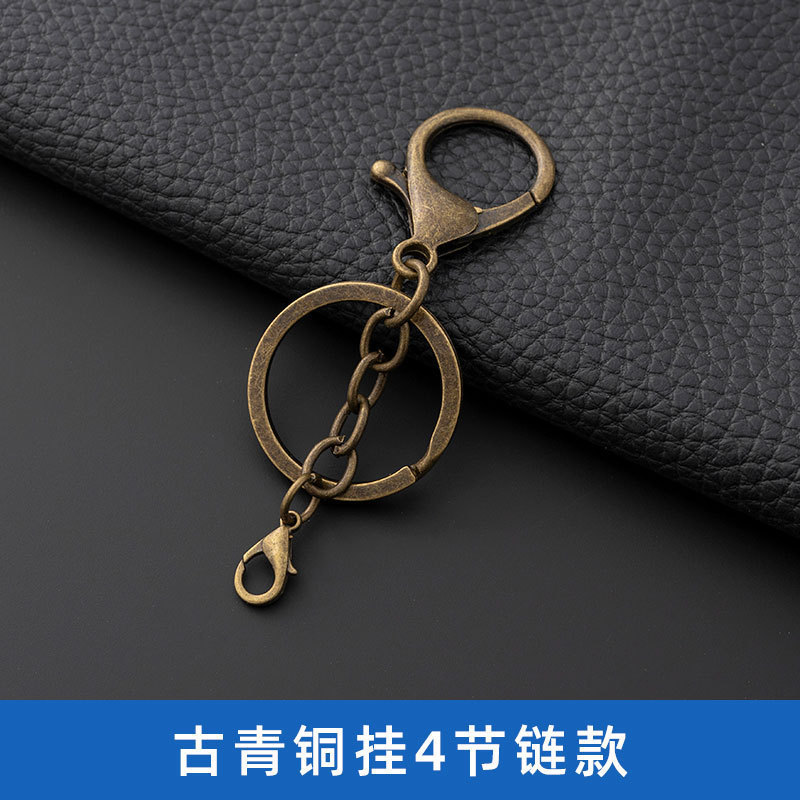 ロブスターボタン三点セット保色diy手作りアクセサリーメーカー卸売りキーホルダー金属ストラップ30|undefined
