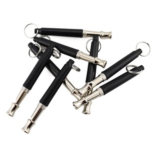 Amazon Direct Pet Training Whistle Adjustable Ultrasonic Dog Flute Black Dog Training Whistle Dog Trailer Dog Whistle