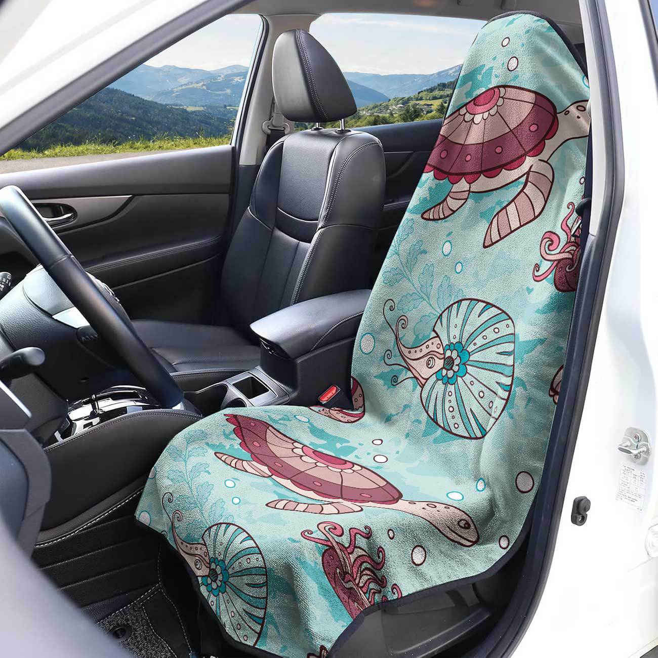 Marine seat towel cover front seat protector suitable for gym and exercise, universal for all seasons and car use