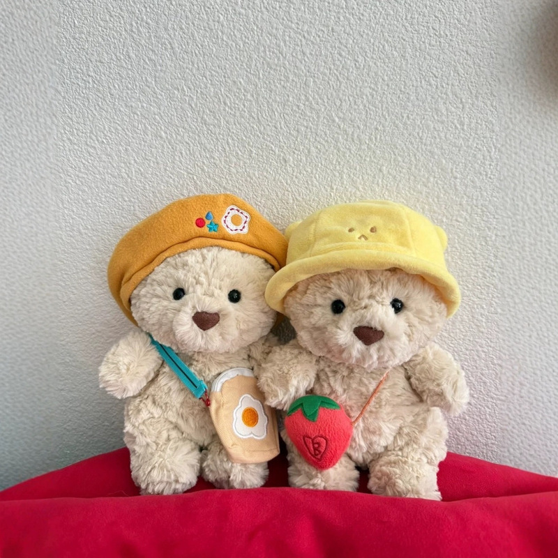 バルセロナベアベア 超かわいい高見えインぬいぐるみ 赤ちゃんなだめるおもちゃ ネットセレブ人形|undefined