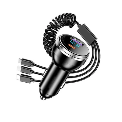Mobil şarj cihazları | digital display car charger
