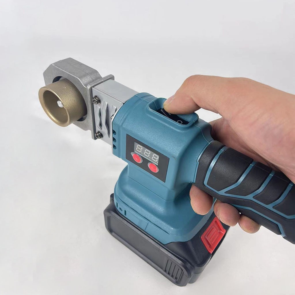 Máquina de fusión eléctrica de litio transfronteriza PPR tubo de fusión de temperatura ajustable de batería de litio MuTian pantalla digital máquina de fusión inalámbrica