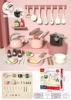 Children's big electromagnetic kitchen with light music, family toy, set, new collection