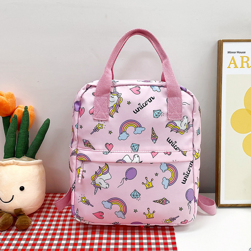 Nuevo lindo impreso kindergarten schoolbag 2023 temporada escolar tarjeta niños Escuela Primaria estudiante mochila portátil fábrica al por mayor