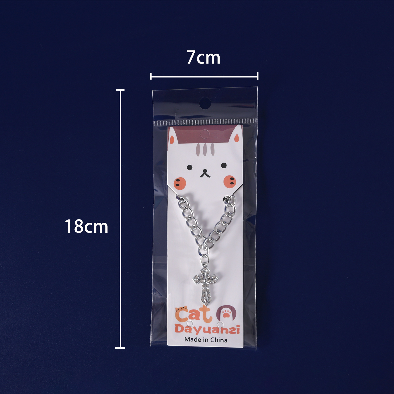 Comercio exterior mascotas cadenas de metal de diamante cruz barroco gatos perros dorados collares de plata estilo europeo y americano
