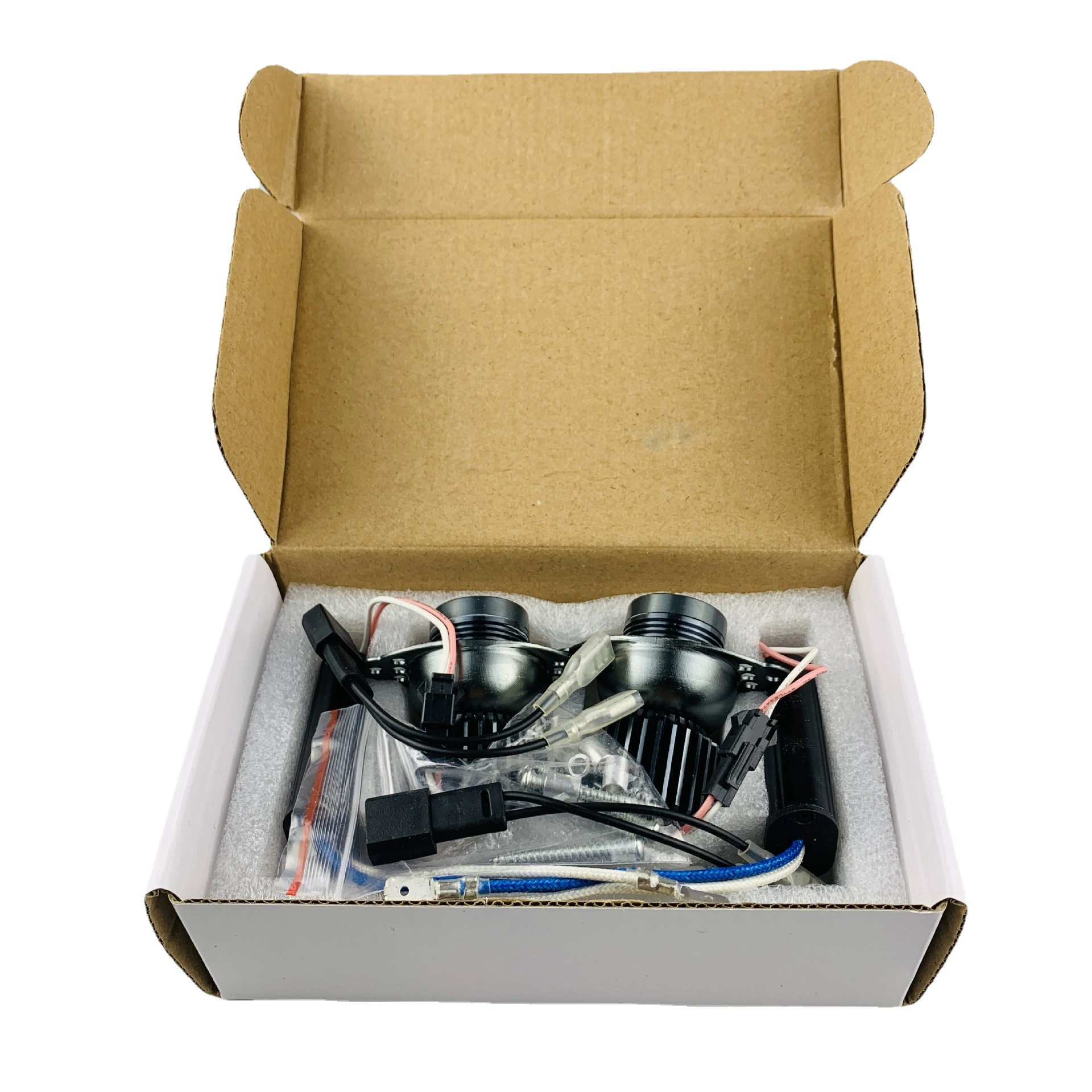 Горячая продажа подсвеченных светодиодов E90/E91 LCI 40W Светодиодный ангел глаз Angel eye Противотуманные фары