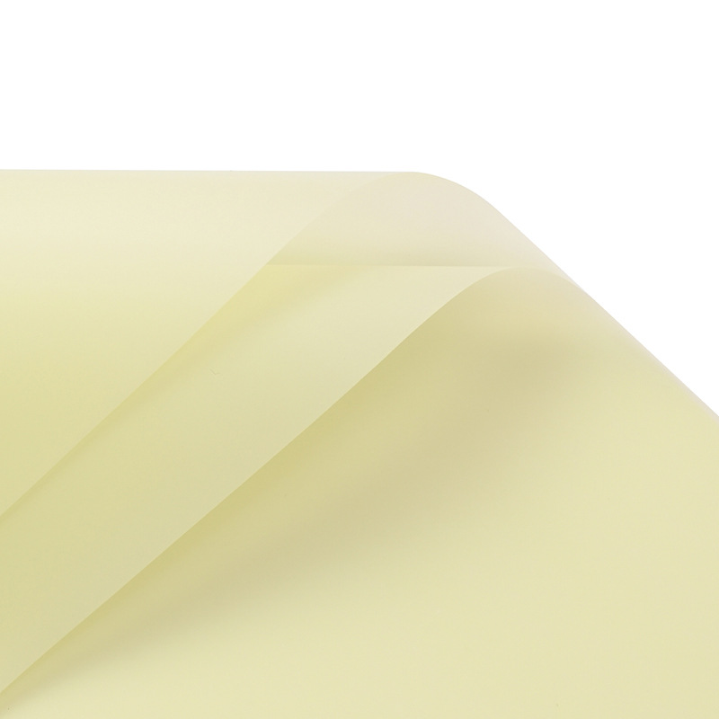 Embalaje de flores Papel de haz coreano Florería Ramo Material de embalaje Papel mate translúcido Papel liso coreano Papel de flores